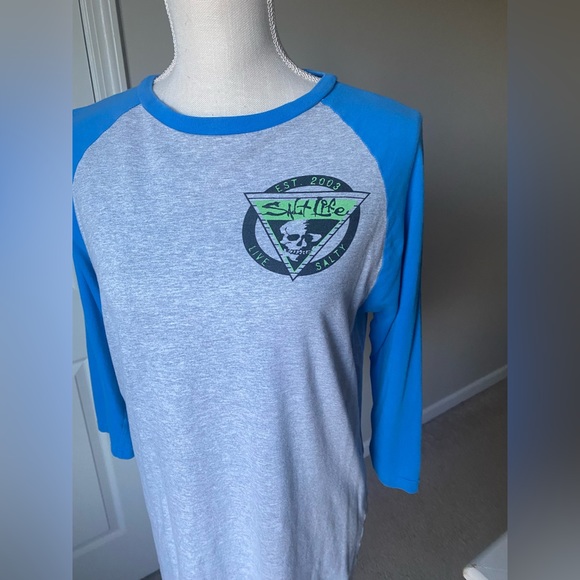 Salt Life | MEN’S | Baseball Style | Mid-Sleeve | Shirt - Picture 6 of 11